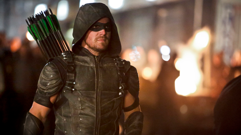 Oliver Queen, personagem de Arrow, série dos anos 2000 do canal the cw