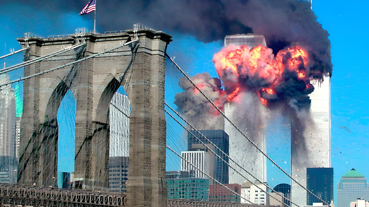 Ataqque das torres gemeas em 2001 foi um dos maiores ataques dos anos 2000